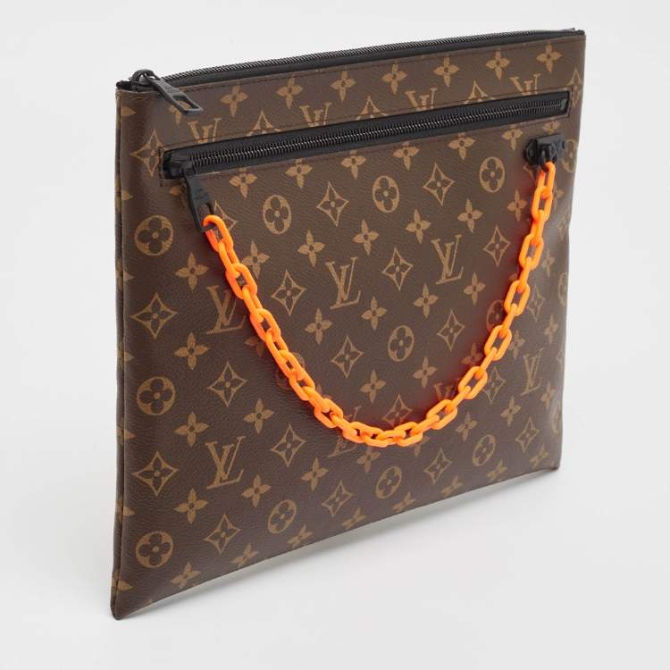 Pre Owned Louis Vuitton Monogram Canvas Solar Ray A4 Pochette