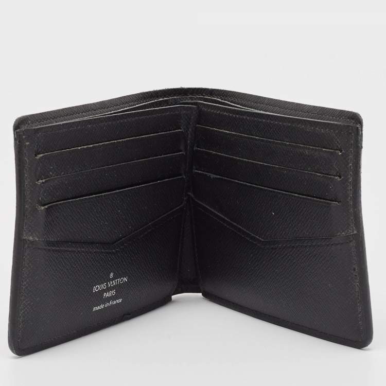 Pre Owned Louis Vuitton Monogram Eclipse Slender Wallet