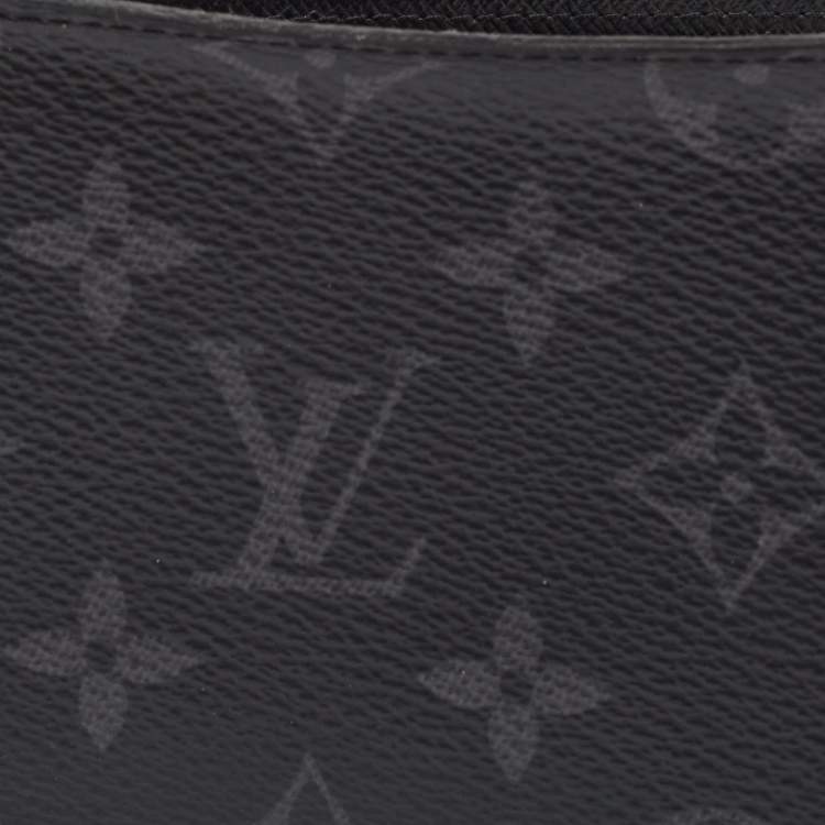 Pre Owned Louis Vuitton Monogram Eclipse Multiple Wallet