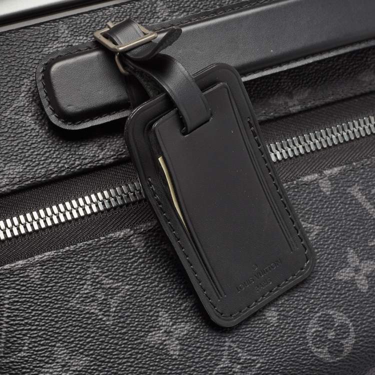 Pre Owned Louis Vuitton Monogram Eclipse Canvas Horizon 55 Suitcase
