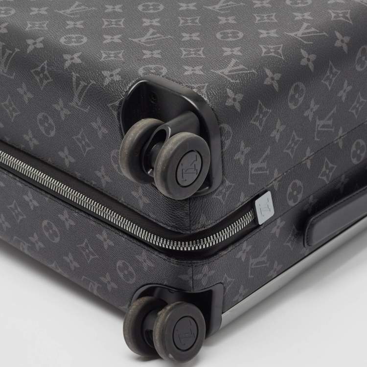 Pre Owned Louis Vuitton Monogram Eclipse Canvas Horizon 55 Suitcase