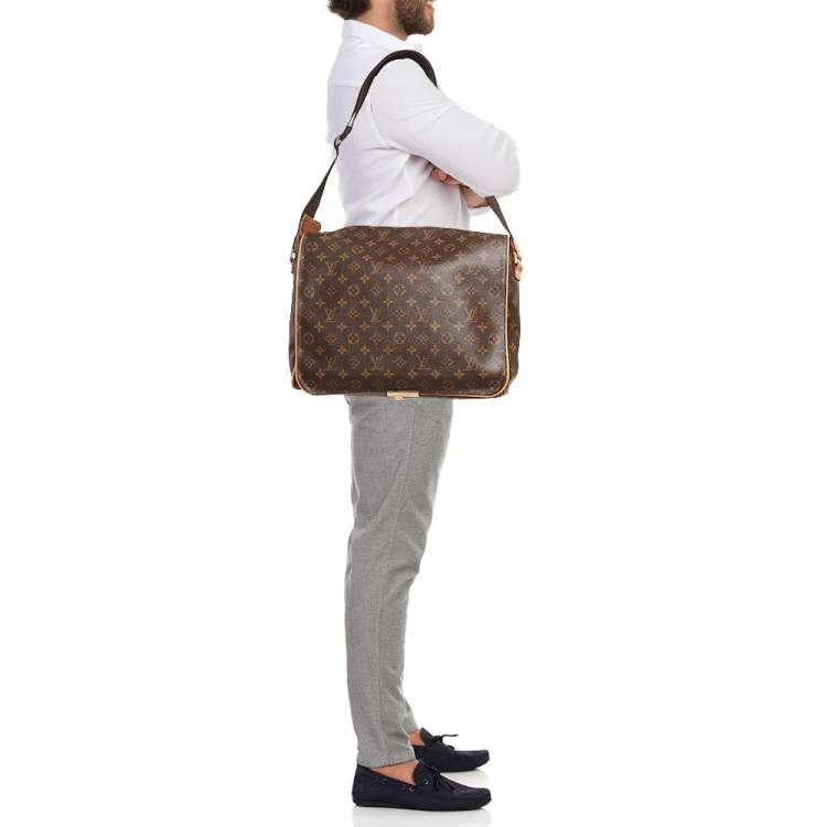 Pre Owned Louis Vuitton Monogram Canvas Abbesses Messenger Bag