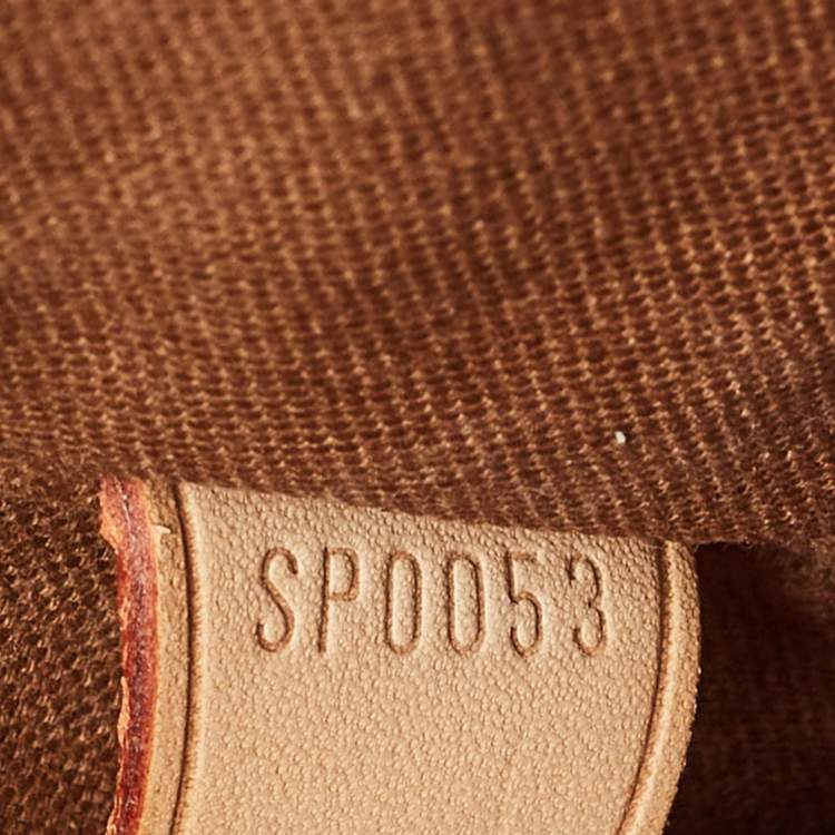 Pre Owned Louis Vuitton Monogram Canvas Abbesses Messenger Bag