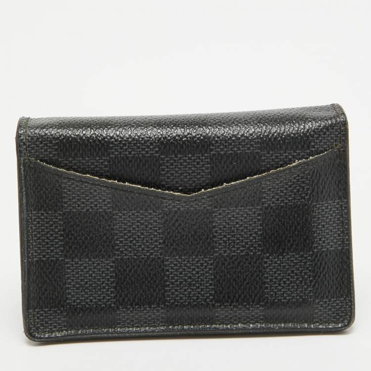 Pre Owned Louis Vuitton Damier Graphite Canvas Pocket Organizer
