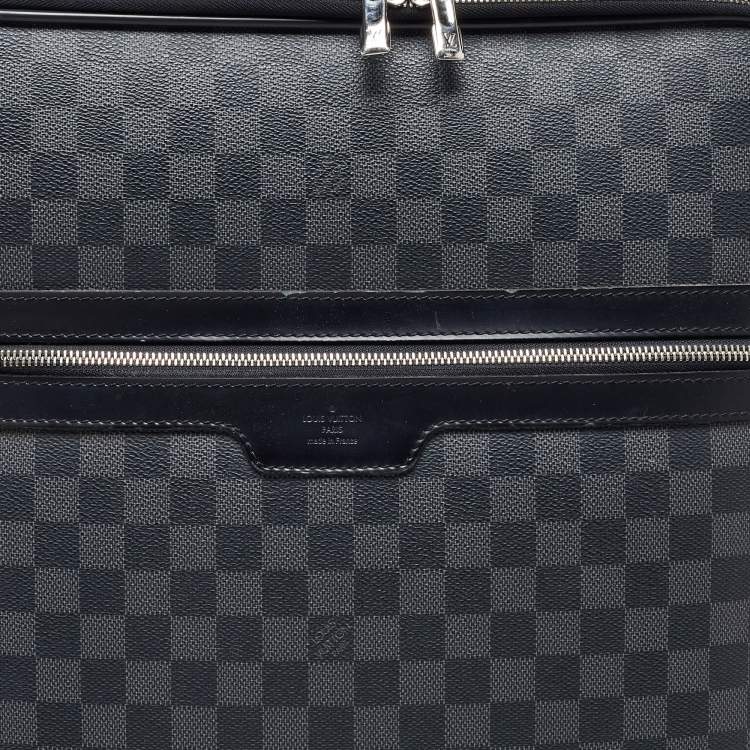 Pre Owned Louis Vuitton Damier Graphite Canvas Pegase 55 Luggage