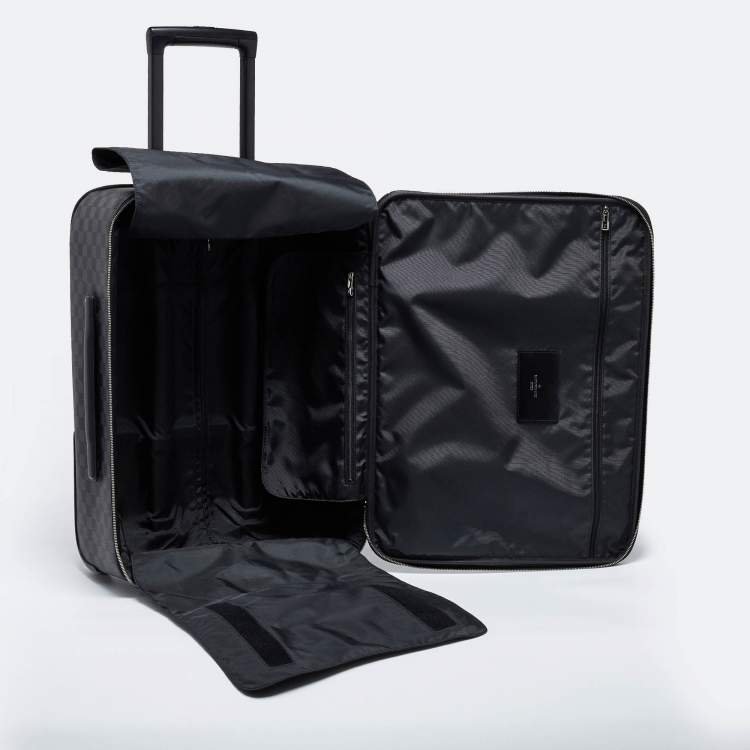 Pre Owned Louis Vuitton Damier Graphite Canvas Pegase 55 Luggage