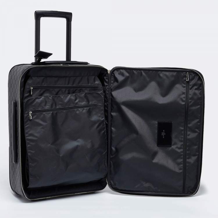 Pre Owned Louis Vuitton Damier Graphite Canvas Pegase 55 Luggage
