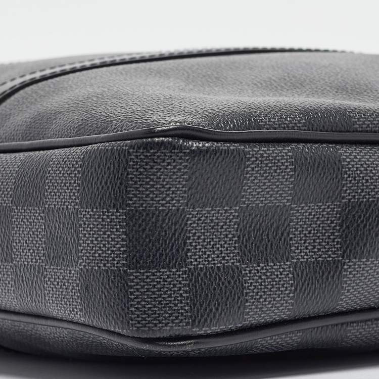 Pre Owned Louis Vuitton Damier Graphite Canvas Porte-Documents Voyage PM Bag