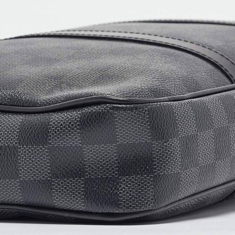 Pre Owned Louis Vuitton Damier Graphite Canvas Porte-Documents Voyage PM Bag