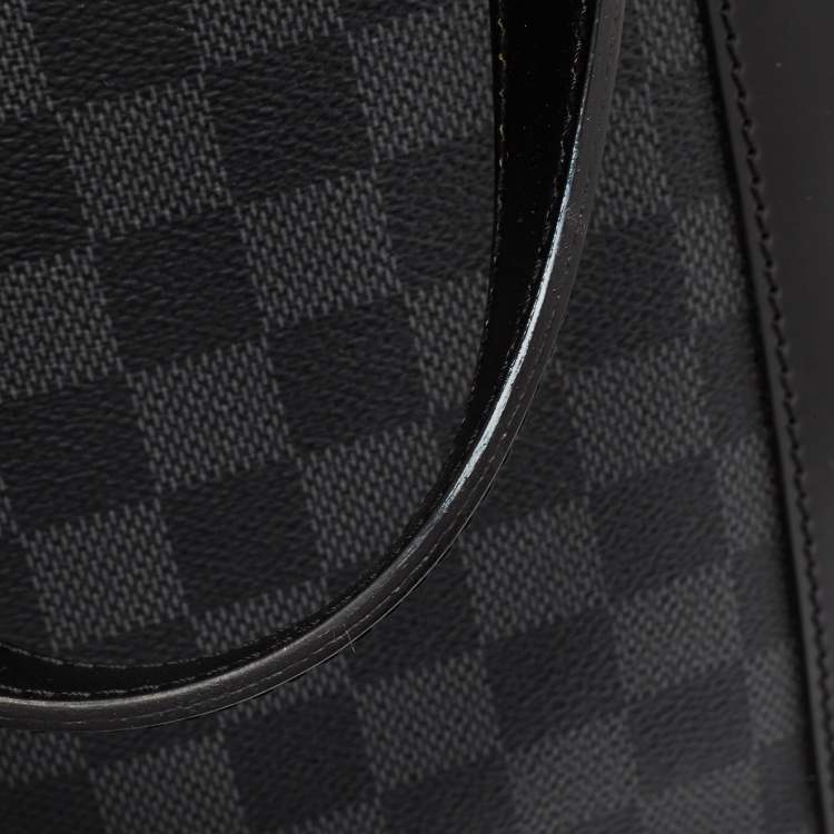 Pre Owned Louis Vuitton Damier Graphite Canvas Tadao Bag