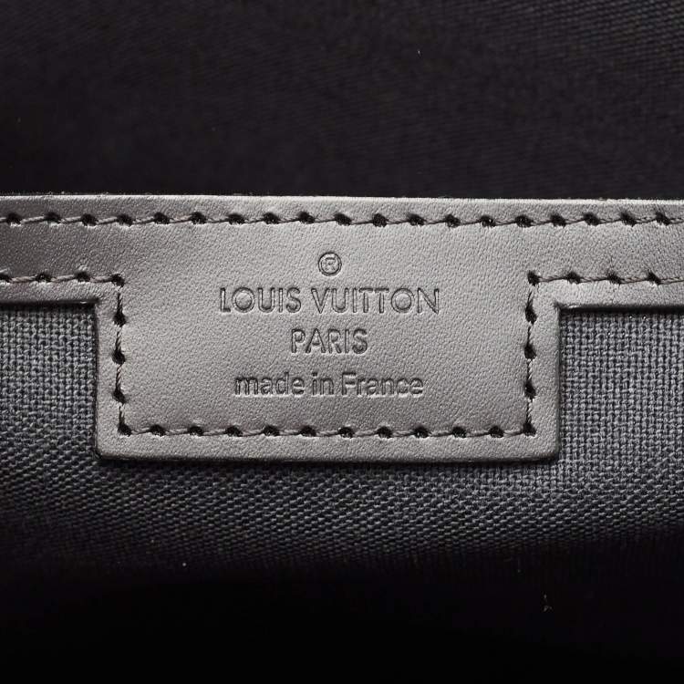 Pre Owned Louis Vuitton Damier Graphite Canvas Tadao Bag