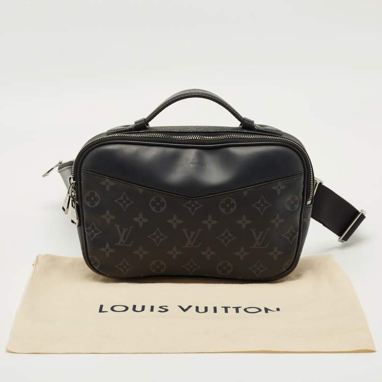 Pre Owned Louis Vuitton Monogram Eclipse Canvas Explorer Bumbag