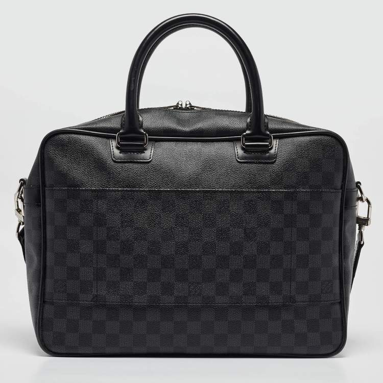 Pre Owned Louis Vuitton Damier Graphite Canvas Icare Business Bag