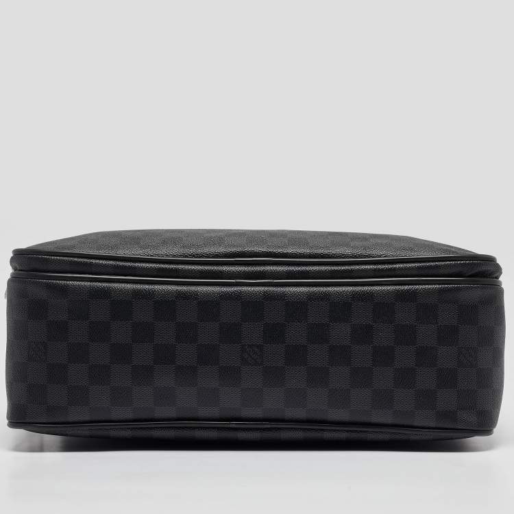 Pre Owned Louis Vuitton Damier Graphite Canvas Icare Business Bag