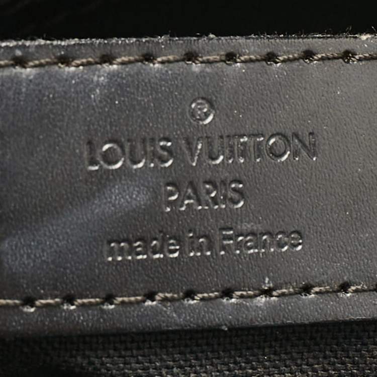 Pre Owned Louis Vuitton Damier Graphite Canvas Tadao Bag