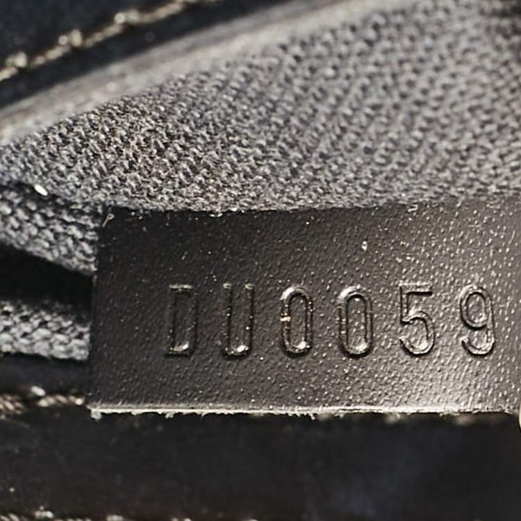 Pre Owned Louis Vuitton Damier Graphite Canvas Tadao Bag