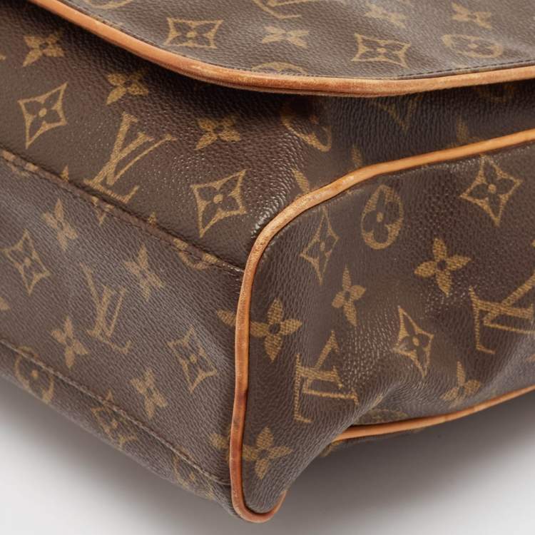 Pre Owned Louis Vuitton Monogram Canvas Abbesses Messenger Bag