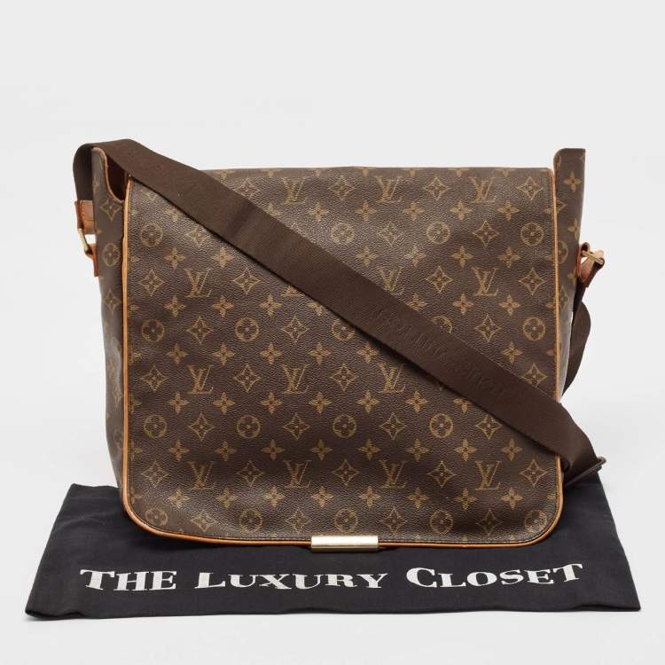 Pre Owned Louis Vuitton Monogram Canvas Abbesses Messenger Bag