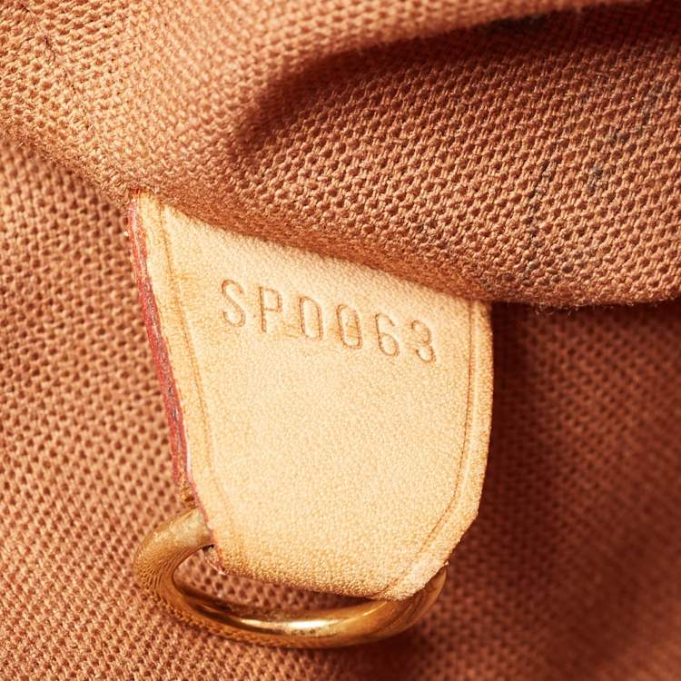 Pre Owned Louis Vuitton Monogram Canvas Abbesses Messenger Bag