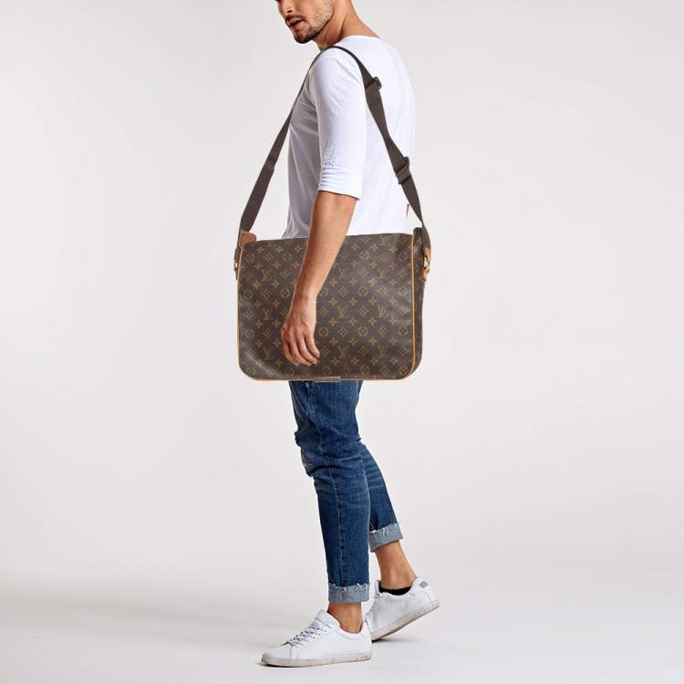 Pre Owned Louis Vuitton Monogram Canvas Abbesses Messenger Bag