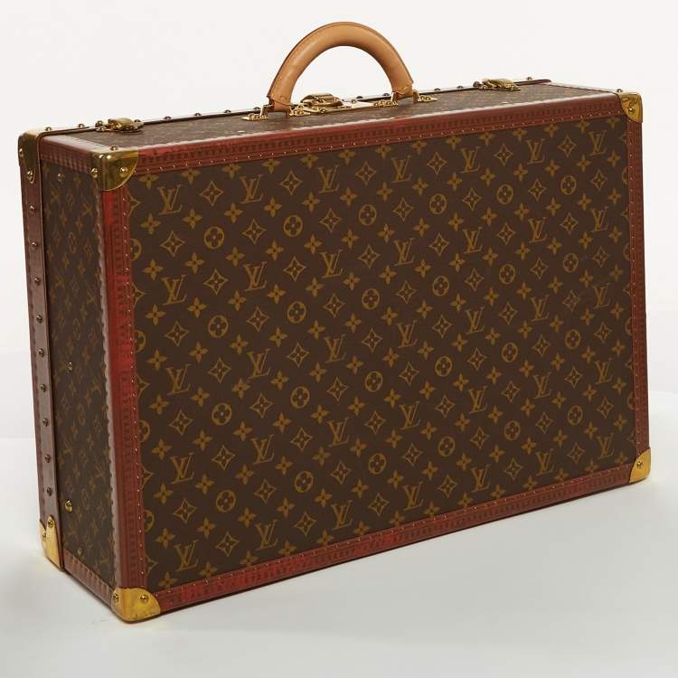 Pre Owned Louis Vuitton Monogram Canvas Alzer 60 Suitcase