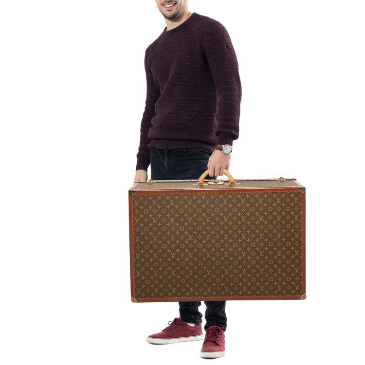 Pre Owned Louis Vuitton Monogram Canvas Alzer 80 Suitcase