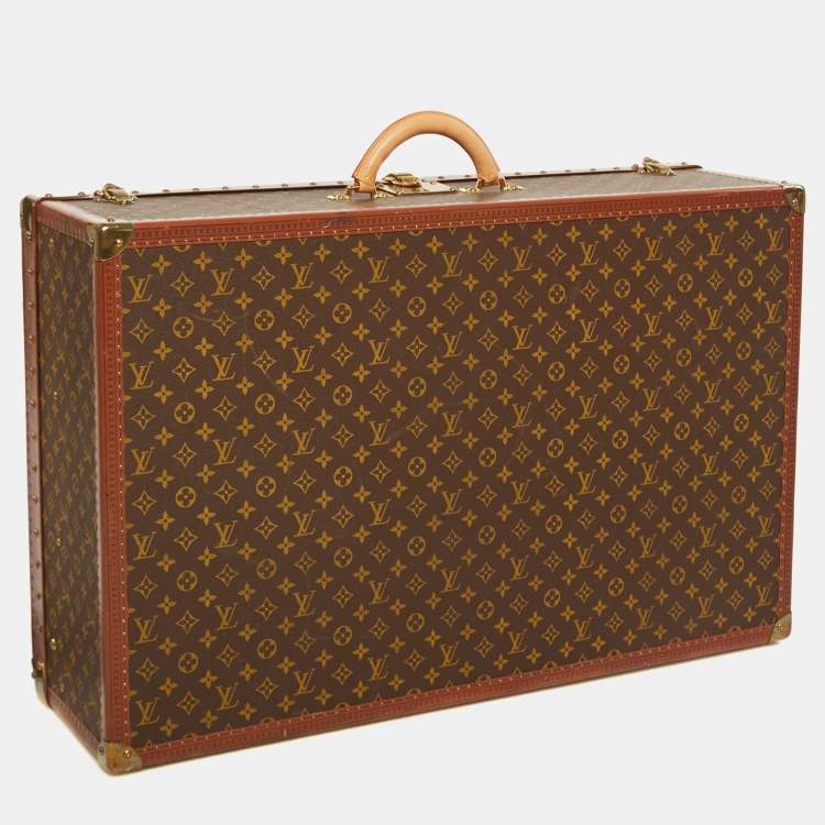 Pre Owned Louis Vuitton Monogram Canvas Alzer 80 Suitcase