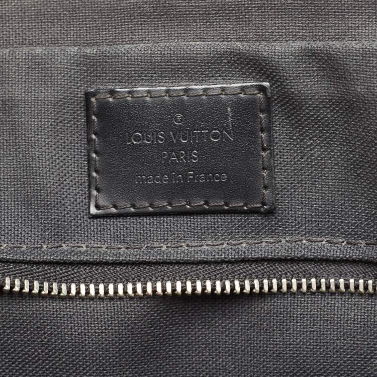 Pre Owned Louis Vuitton Damier Graphite Canvas Porte Documents Voyage GM Bag