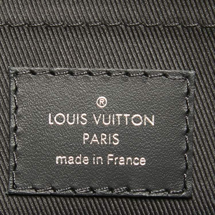 Pre Owned Louis Vuitton Monogram Macassar Canvas Discovery GM Pochette