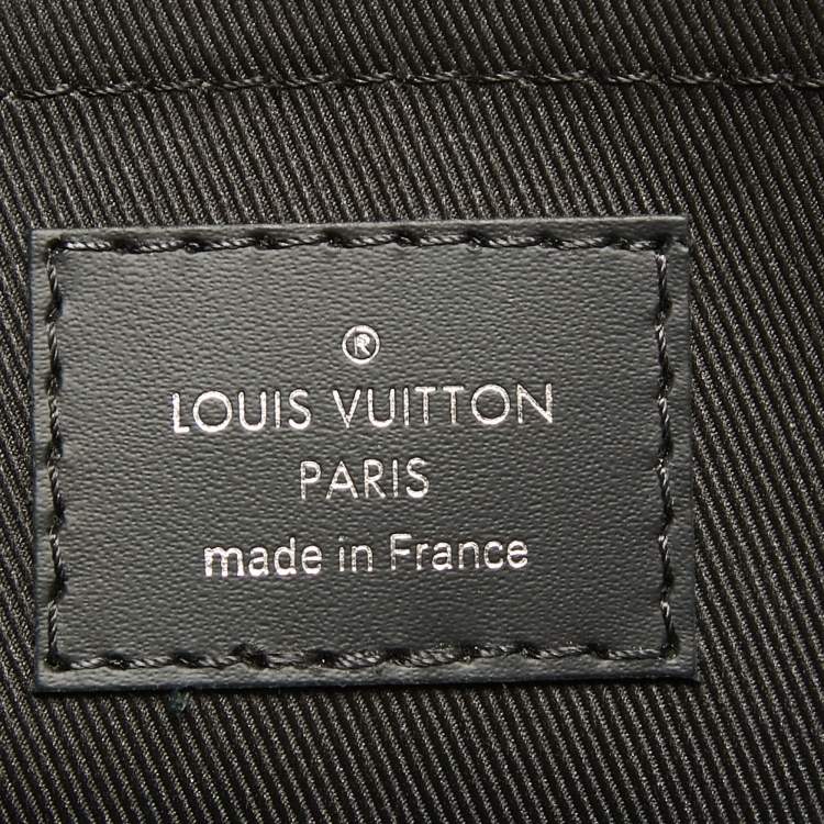Pre Owned Louis Vuitton Monogram Eclipse Canvas Discovery GM Pochette