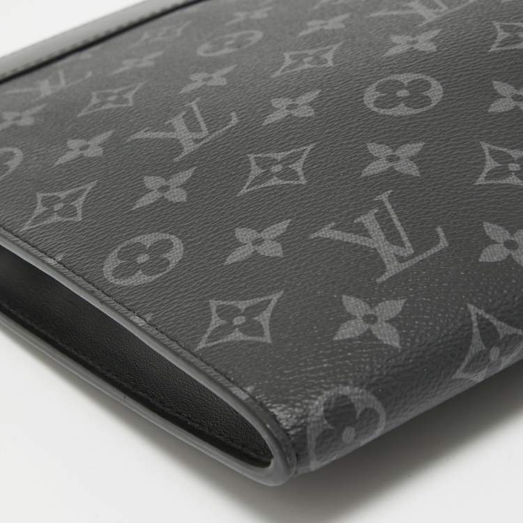 Louis Vuitton Monogram Eclipse Canvas Pochette Jour NM 