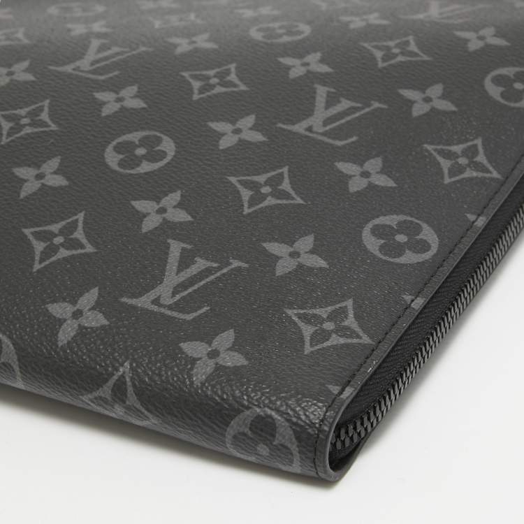 Louis Vuitton Monogram Eclipse Canvas Pochette Jour NM 