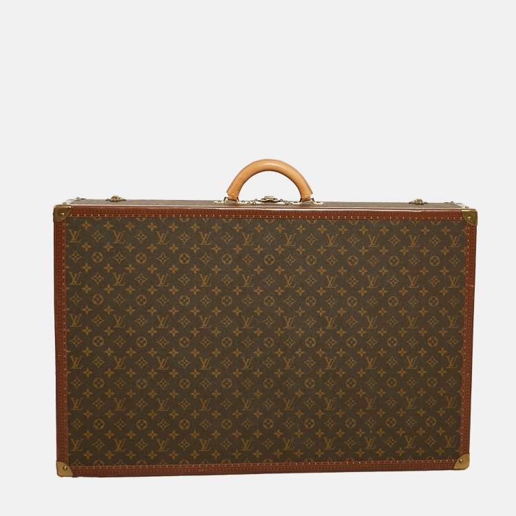 Pre Owned Louis Vuitton Monogram Canvas Bisten 80 Suitcase