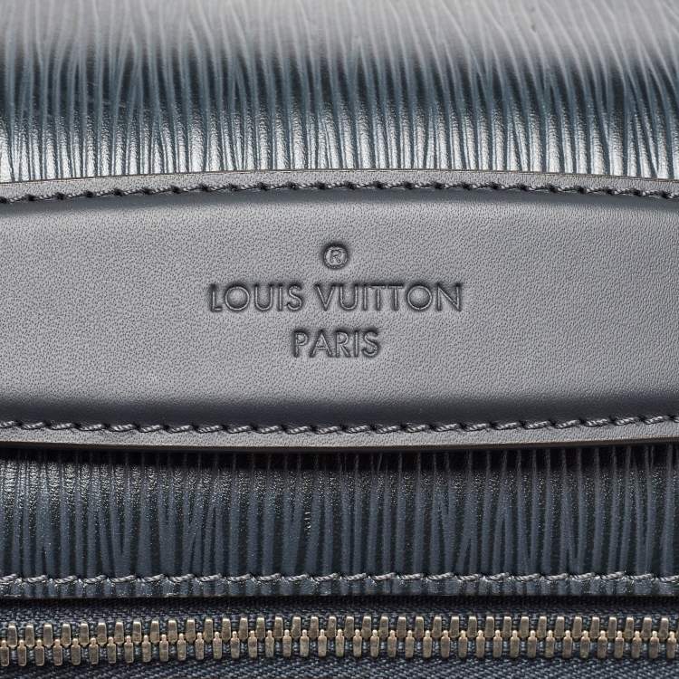 Pre Owned Louis Vuitton Navy Blue Epi Leather Noe Marin Bag