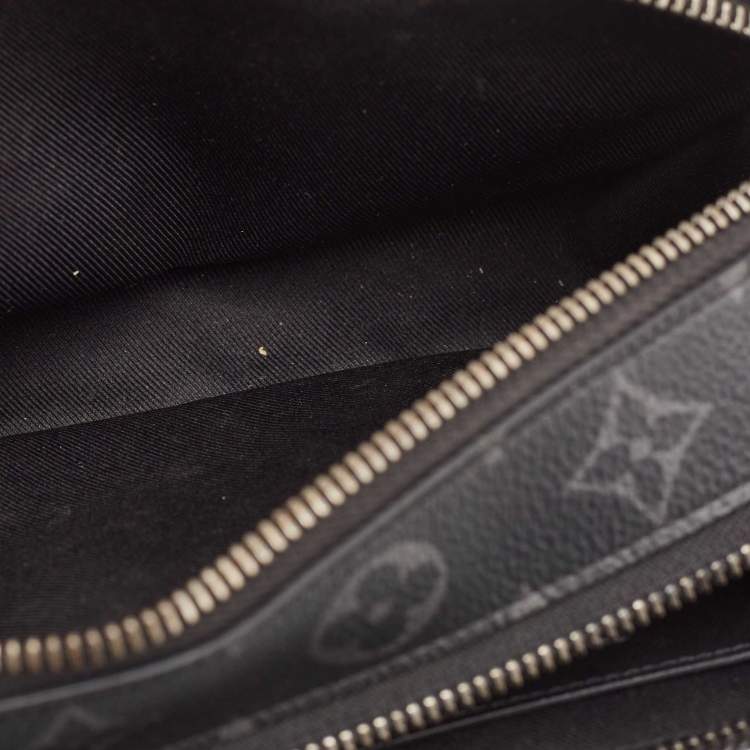 Pre Owned Louis Vuitton Monogram Eclipse Alpha Wearable Wallet