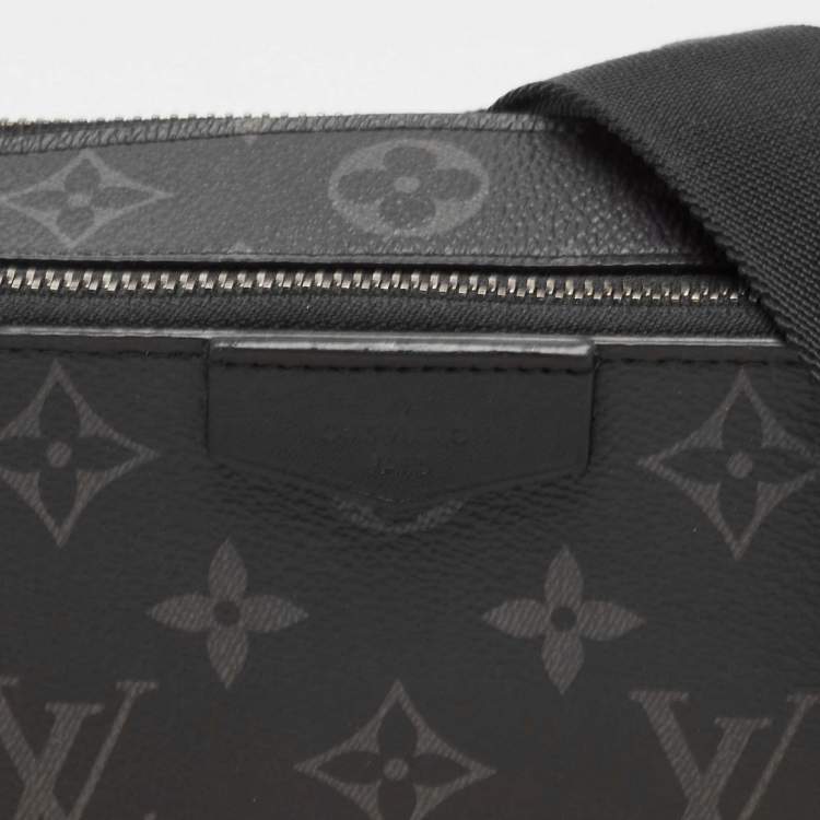 Pre Owned Louis Vuitton Monogram Eclipse Alpha Wearable Wallet