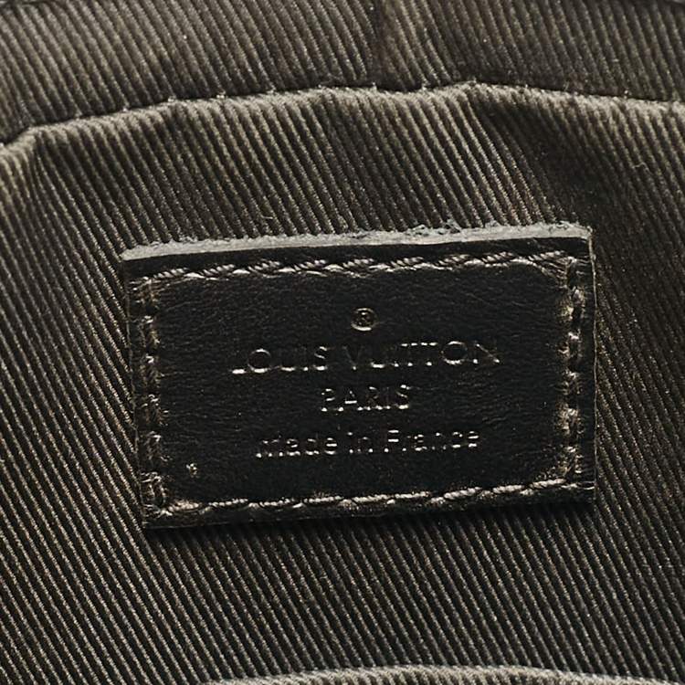 Pre Owned Louis Vuitton Monogram Eclipse Reverse Canvas Trio Messenger Bag