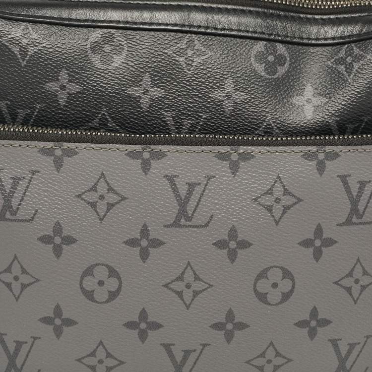 Pre Owned Louis Vuitton Monogram Eclipse Reverse Canvas Trio Messenger Bag