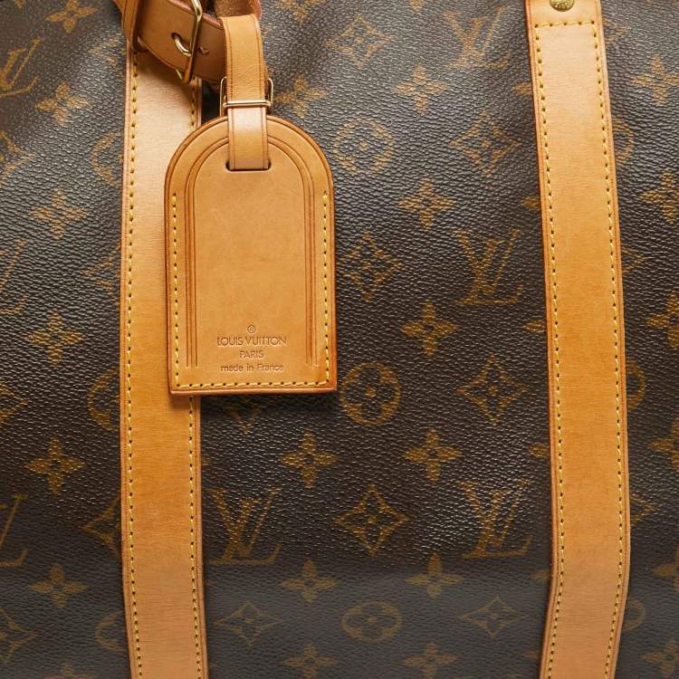 Pre Owned Louis Vuitton Monogram Canvas Keepall 50 Bag
