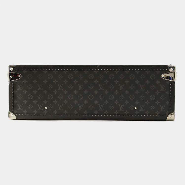 Pre Owned Louis Vuitton Alzer Noir Monogram Eclipse Size 65
