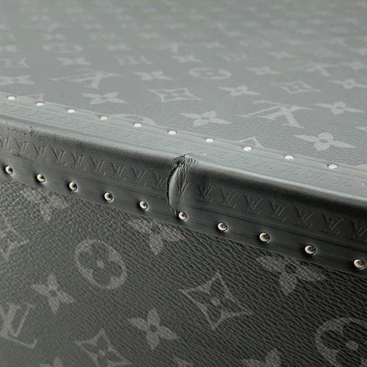 Pre Owned Louis Vuitton Alzer Noir Monogram Eclipse Size 65