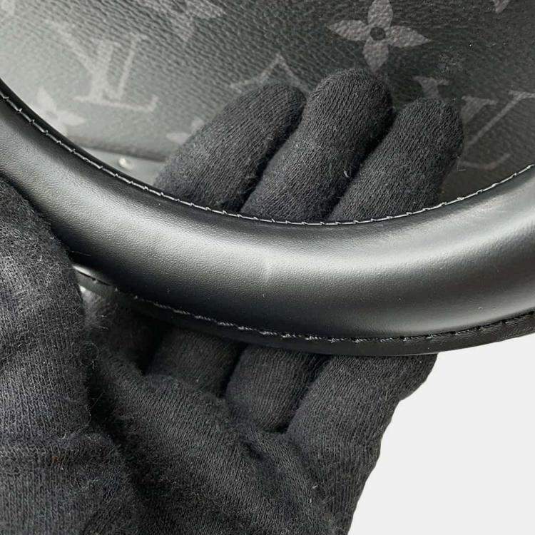 Pre Owned Louis Vuitton Alzer Noir Monogram Eclipse Size 65