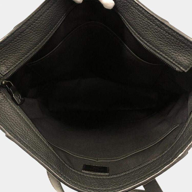 Pre Owned Louis Vuitton Taurillon Black Listopher Tote Bag