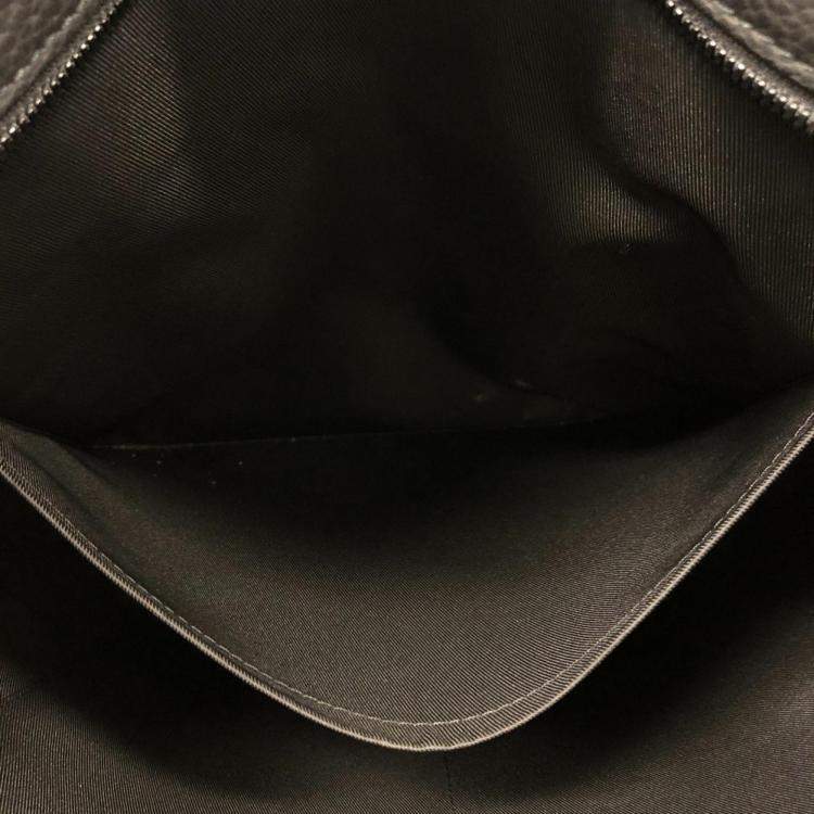 Pre Owned Louis Vuitton Taurillon Black Listopher Tote Bag