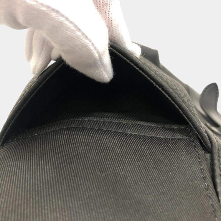 Pre Owned Louis Vuitton Taurillon Black Listopher Tote Bag