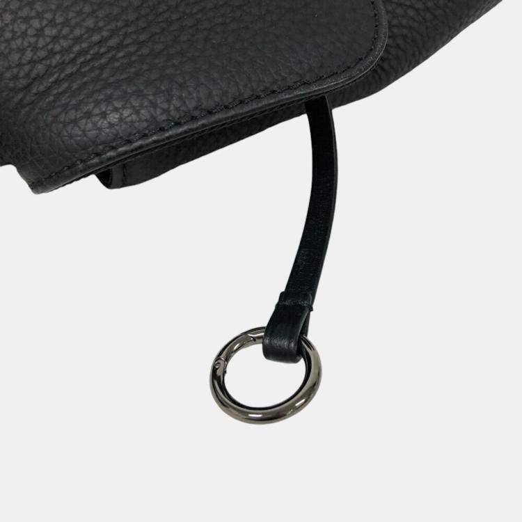 Pre Owned Louis Vuitton Taurillon Black Listopher Tote Bag