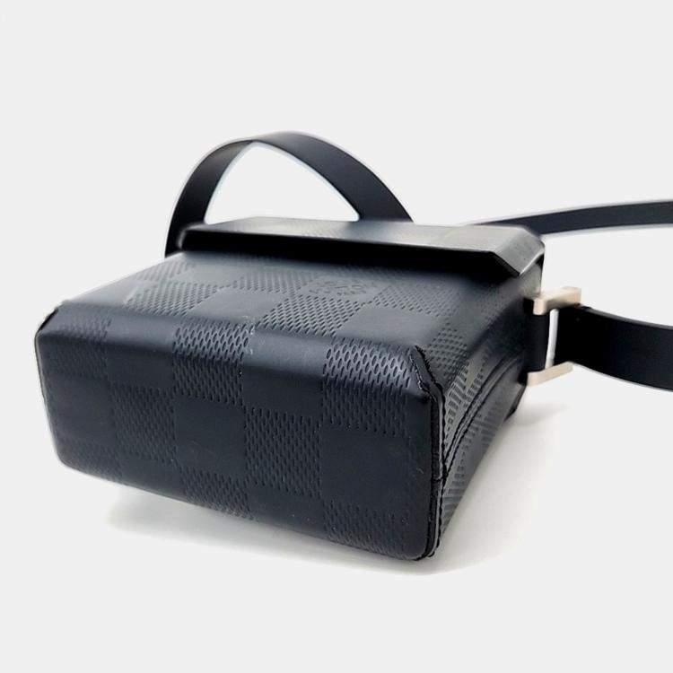 Pre Owned Louis Vuitton Damier Infini Mini Square Crossbodybody Bag