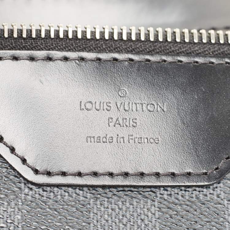 Pre Owned Louis Vuitton Damier Graphite Canvas Daniel MM Messenger Bag