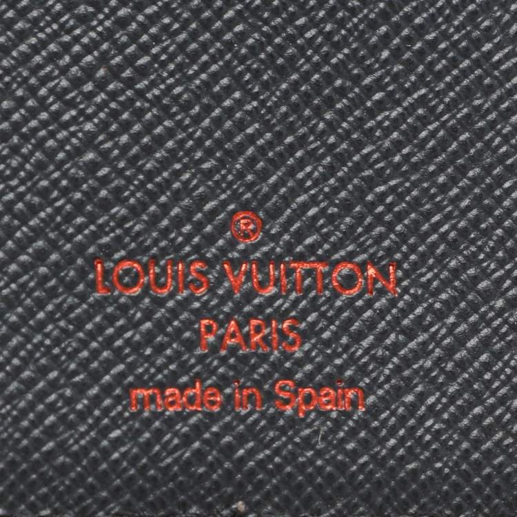 Pre Owned Louis Vuitton Monogram Ink Upside Down Canvas Pocket Organizer