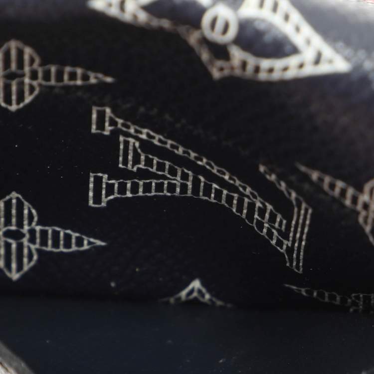 Pre Owned Louis Vuitton Monogram Ink Upside Down Canvas Pocket Organizer